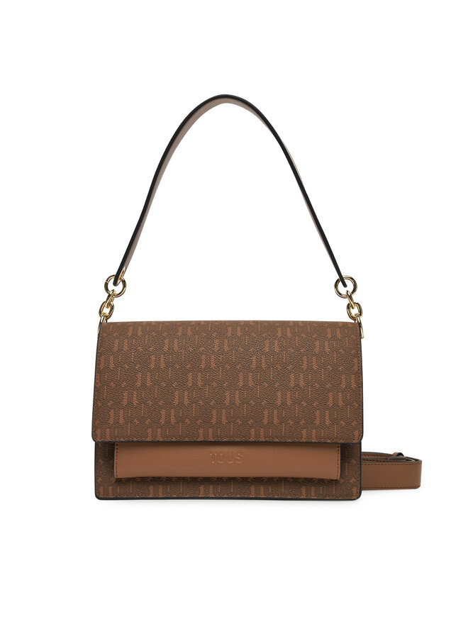 TOUS Сумка TOUS Audree Tous Buckles Silhouette 2002204143 Коричневий
