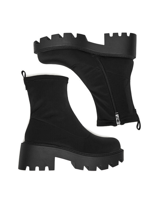 DeeZee Botine DeeZee 67091-8 Negru