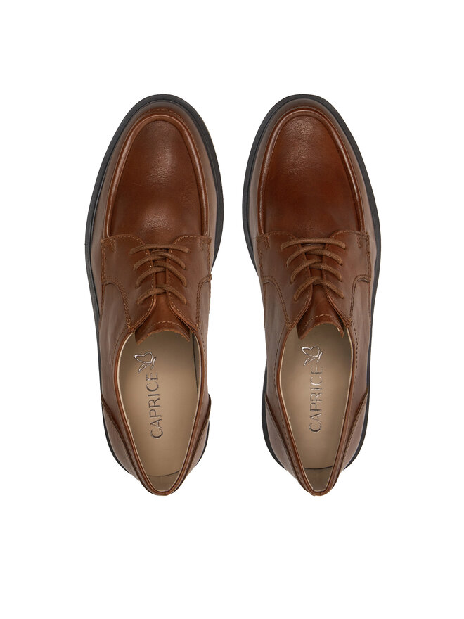 Caprice zapatos Oxford Caprice 9-23303-43 Marrón