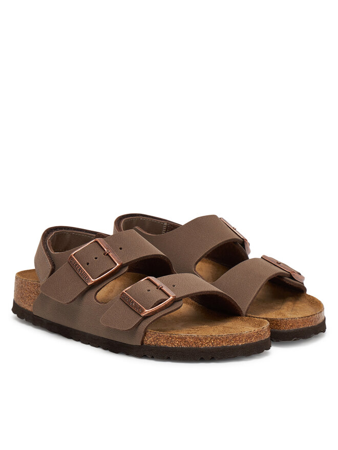 Birkenstock Sandale Birkenstock Milano As Kids 1029474 D Smeđa