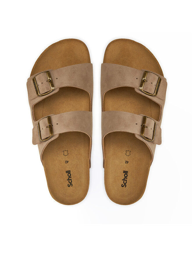 Scholl Klapki Scholl Julien F30074 Beżowy