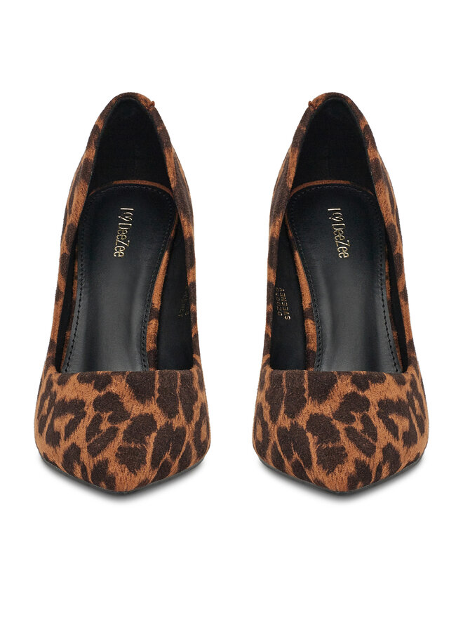 DeeZee High Heels DeeZee DZ0058 Braun