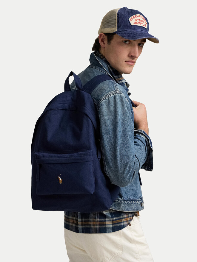 Polo Ralph Lauren Batoh Polo Ralph Lauren 405967604002 Tmavomodrá