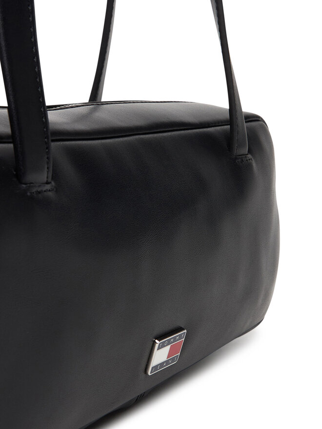 Tommy Jeans Handtasche Tommy Jeans Tjw City Shoulder Bag AW0AW18075 Schwarz