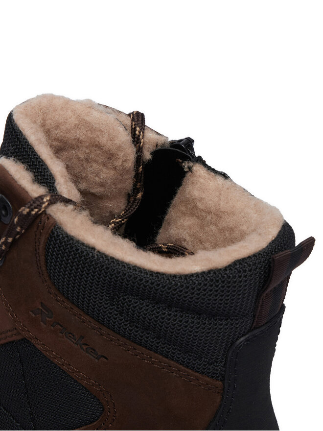 Rieker Schnürschuhe Rieker CEO-U1510-25 Dunkelbraun