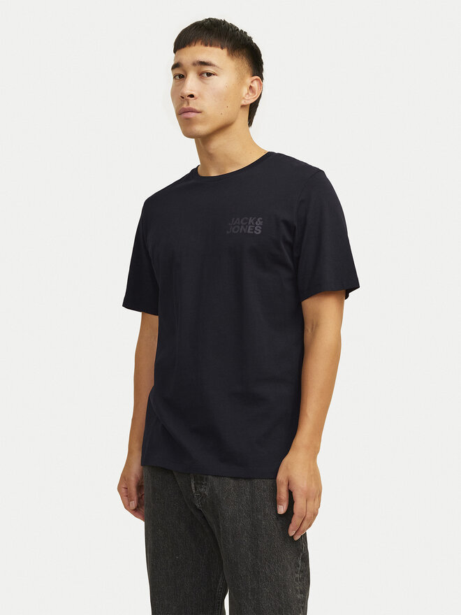 Jack&Jones Jack&Jones Marškinėliai Corp Logo 12151955 Juoda Standard Fit