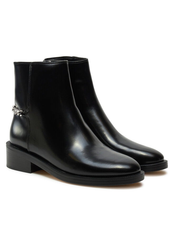 MICHAEL Michael Kors Ботильйони MICHAEL Michael Kors Carlisle 40F4CLME5L Чорний