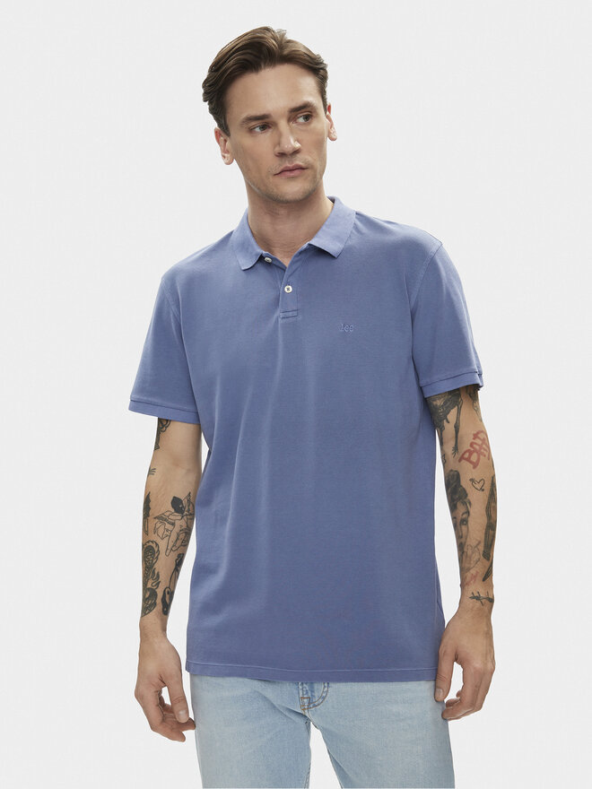 Lee Lee Pólóing 112349954 Kék Regular Fit