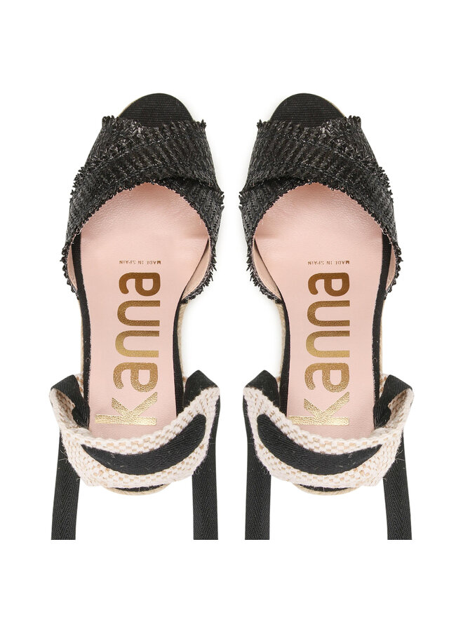 Kanna Espadrilles Kanna 22KV21360 Schwarz