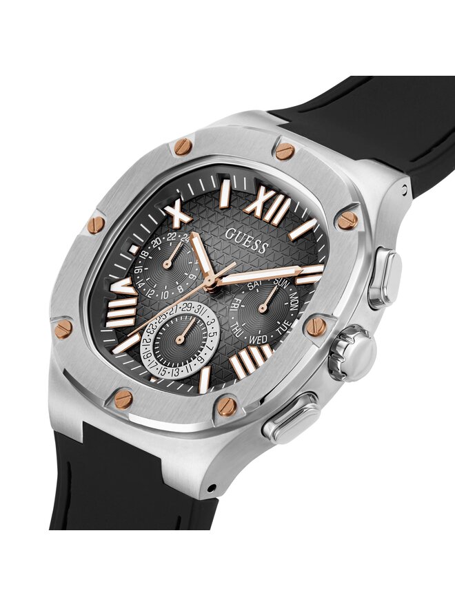 Guess Zegarek Guess Headline GW0571G1 Czarny