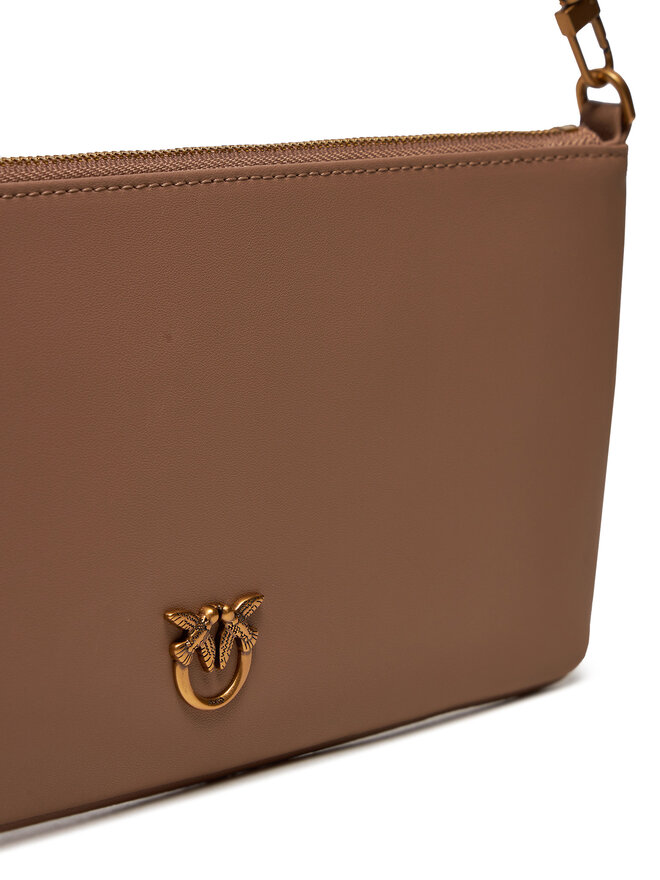 PINKO Bolso PINKO Horizontal Flat AI 24-25- PCPL 102747 A0F1 Marrón