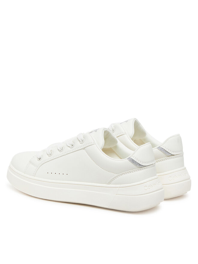 Calvin Klein Jeans Sportcipők Calvin Klein Jeans Low Cut Lace-UP V3A9-82023-1439A S Fehér