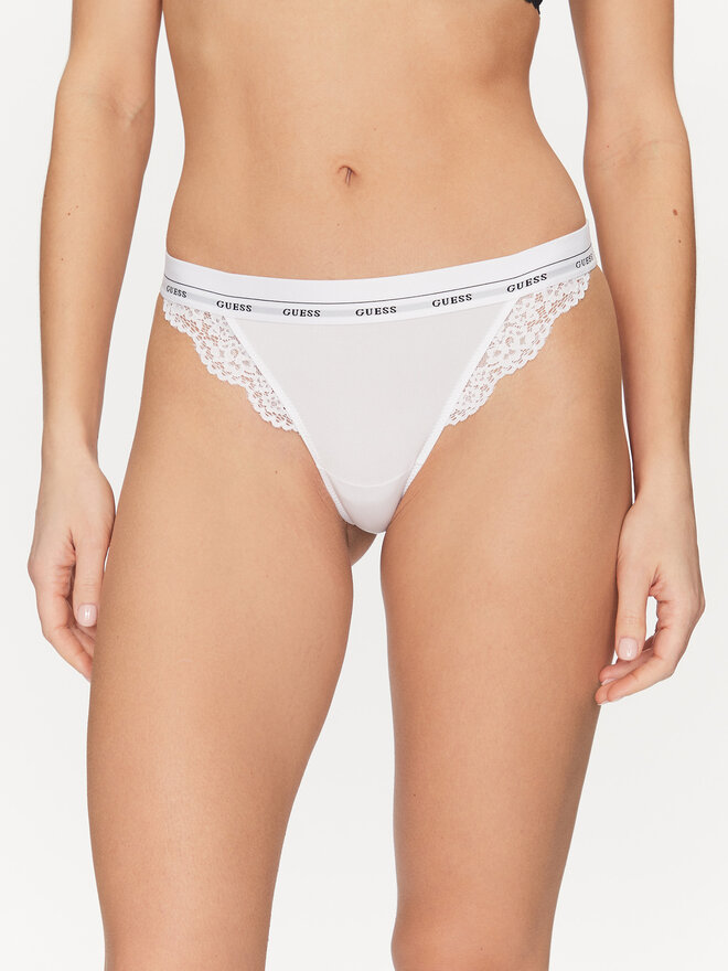 Guess Guess Klasične spodnje hlačke O4YE00 PZ01C Bela