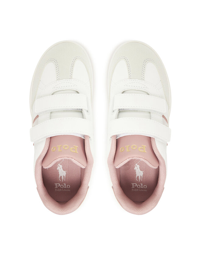 Polo Ralph Lauren Снікерcи Polo Ralph Lauren Heritage Court III T-Toe Ez RL03359101 Білий