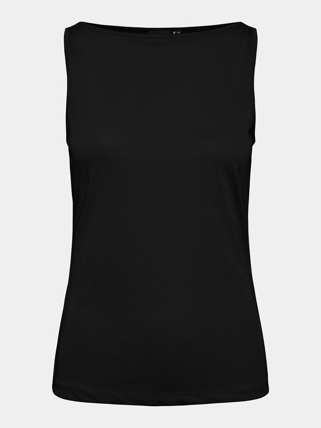 Pieces Pieces Τοπ Anora 17148788 Μαύρο Regular Fit