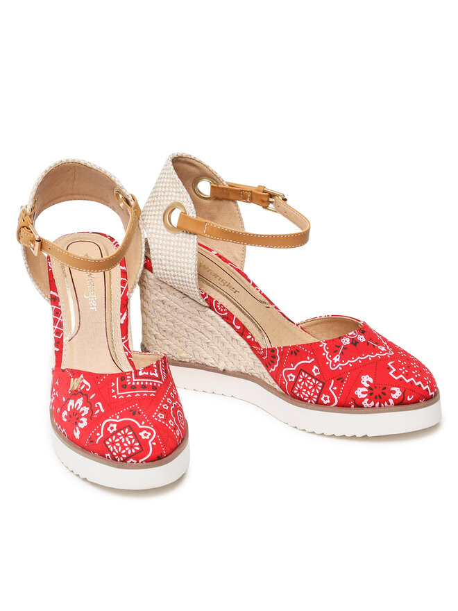 Wrangler Espadryle Wrangler Isla WL21621A Czerwony