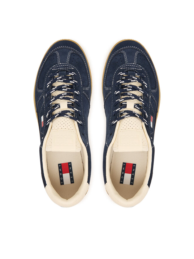 Tommy Jeans Sneakers Tommy Jeans Mu The Greenwich Edge Suede EN0EN03050 Dunkelblau