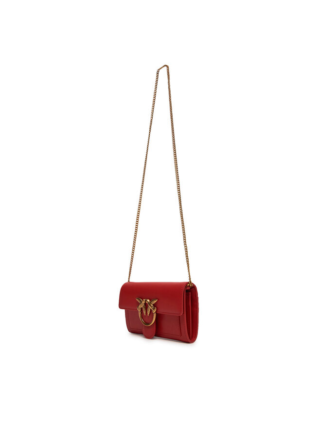 PINKO Táska PINKO Love One Wallet C PE 25 PLTT 100062 A0GK Piros