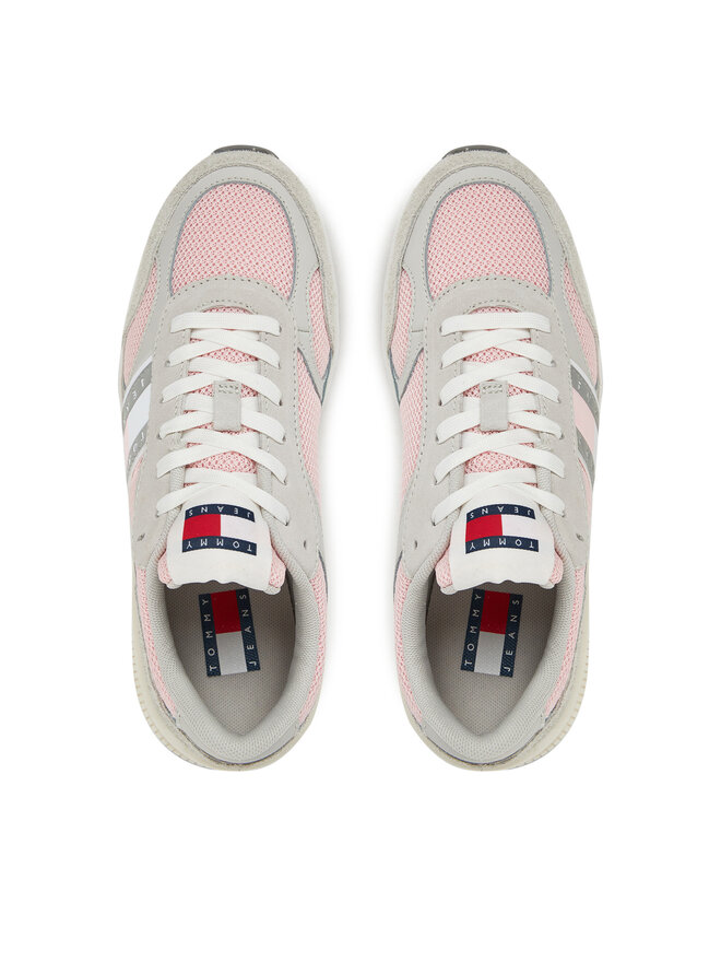 Tommy Jeans Снікерcи Tommy Jeans Tjw Tech Runner EN0EN02743 Рожевий