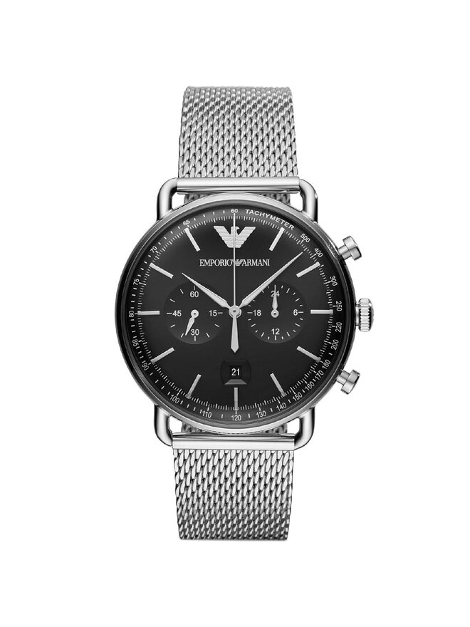 Emporio Armani Uhr Emporio Armani AR11104 Silberfarben