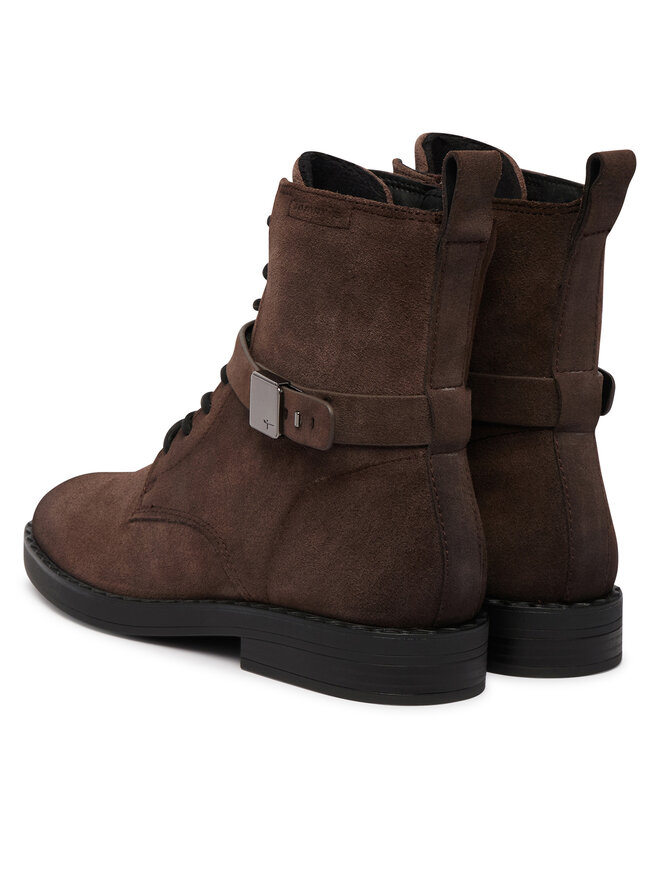 Tamaris Schnürschuhe Tamaris 1-25108-47 Dunkelbraun
