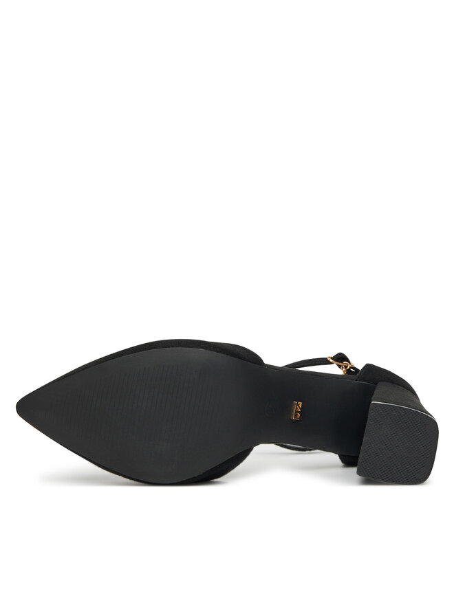 DeeZee Czółenka DeeZee DF-82616 Czarny