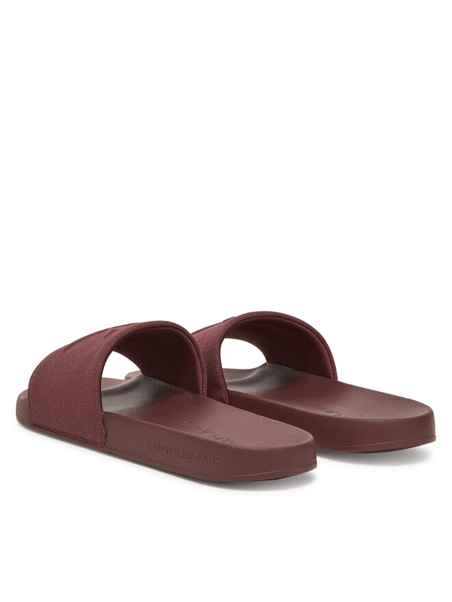 Calvin Klein Jeans Чехли Calvin Klein Jeans Slide Hf Mono Cv YM0YM01282 Кафяв