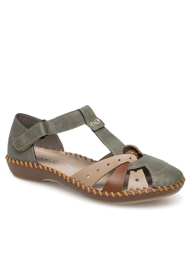 Rieker Sandale Rieker M1655-54 Verde