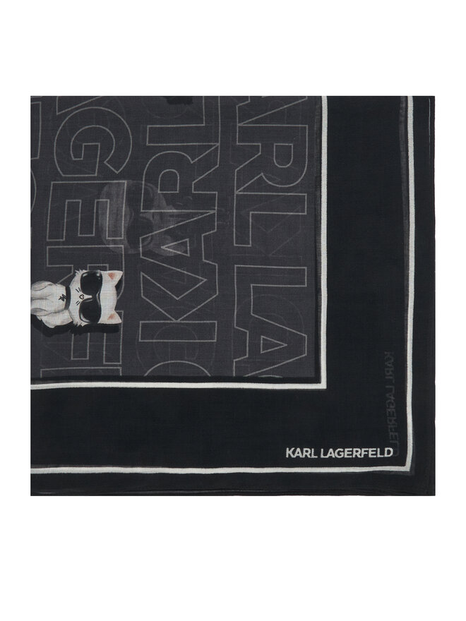 KARL LAGERFELD Tuch KARL LAGERFELD B4W33047 Schwarz