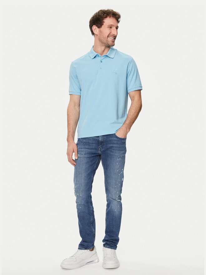 KARL LAGERFELD KARL LAGERFELD Poloshirt 745890 542221 Blau Regular Fit