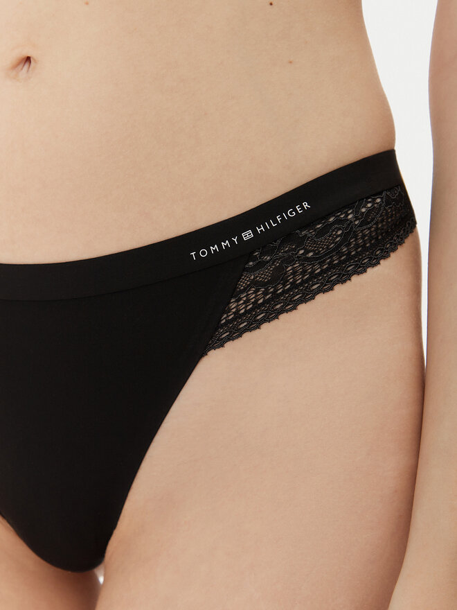 Tommy Hilfiger Tommy Hilfiger Стрінги UW0UW02473 Чорний