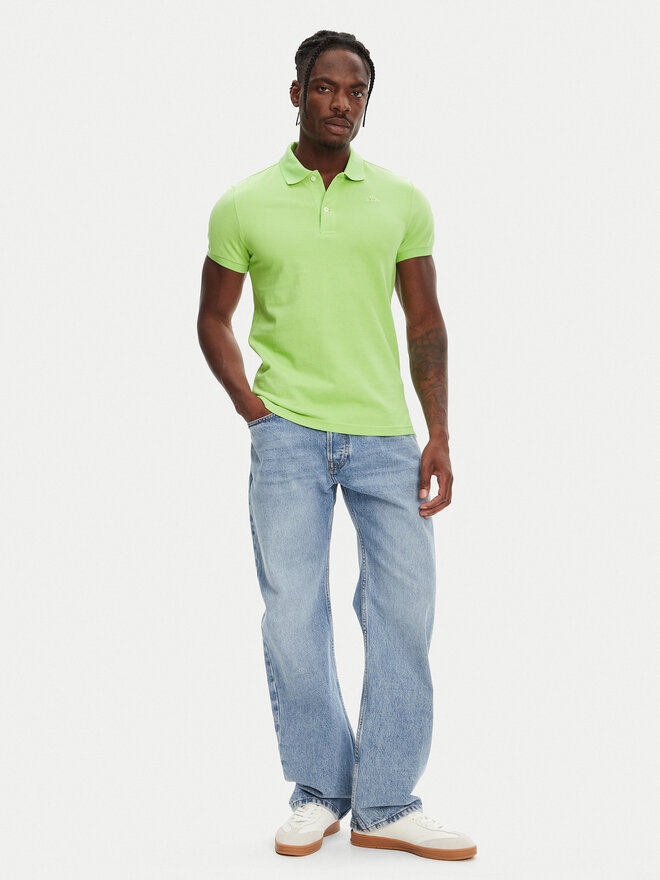 Robe di Kappa Robe di Kappa Poloshirt William 6006170 Grün Slim Fit