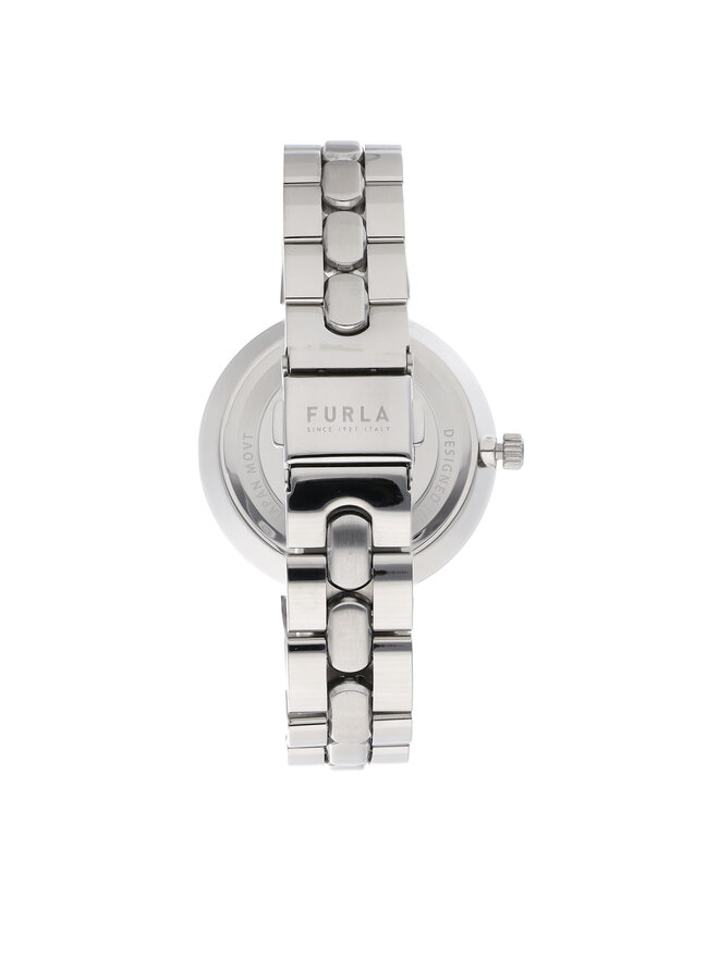 Furla Zegarek Furla Logo Links WW00030-K21000-AR000-1-003-20-CN-W Srebrny