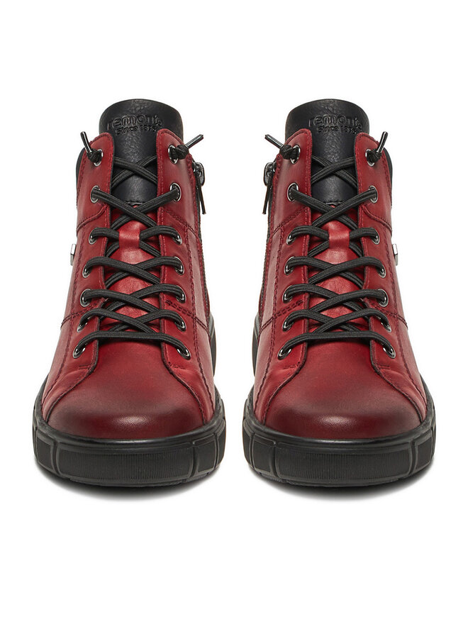 Remonte Botines planos Remonte D1T76-35 Guinda/burdeos