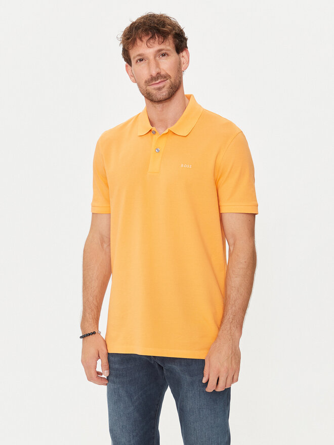 BOSS BOSS Поло Pallas 50468301 Жовтий Regular Fit