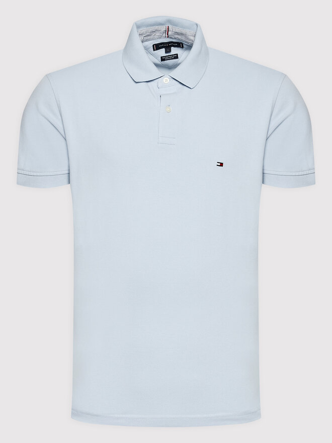 Tommy Hilfiger Tommy Hilfiger Pólóing 1985 MW0MW17770 Kék Regular Fit