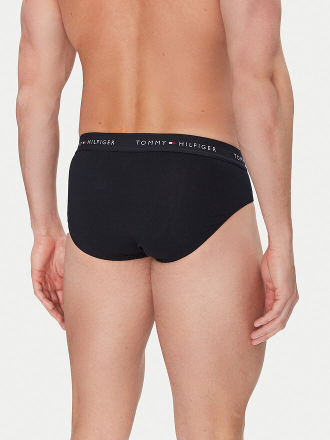 Tommy Hilfiger Tommy Hilfiger Σετ σλιπ 3 τμχ. UM0UM03471 Μαύρο