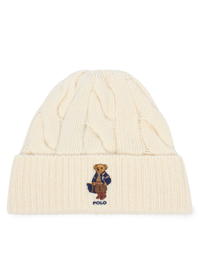 Polo Ralph Lauren Mütze Polo Ralph Lauren 455P18118003 Creme