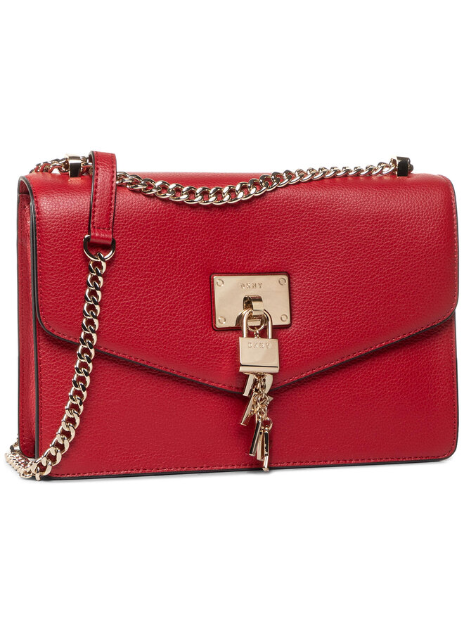 Handtasche DKNY Elissa Lg Shoulder R813H281 Rot eschuhe