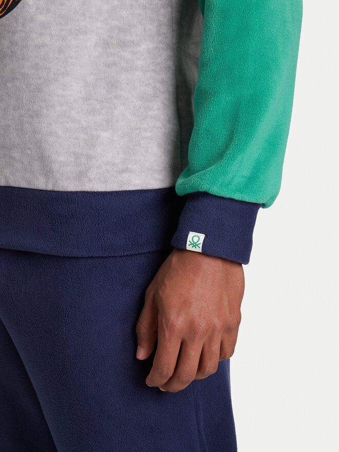 United Colors Of Benetton United Colors Of Benetton Pidžama 3JA44P02K Šarena Regular Fit
