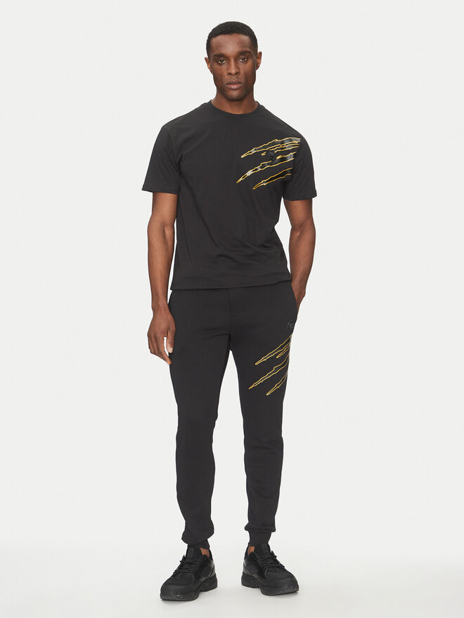 Plein Sport Plein Sport T-Shirt SAEC MTK8019 STE001N Μαύρο Regular Fit