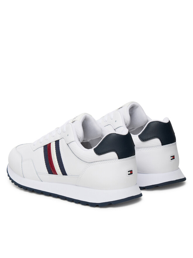 Tommy Hilfiger Αθλητικά Tommy Hilfiger New Runner Eva Stripes FM0FM05637 Λευκό