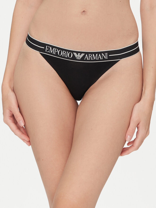 Emporio Armani Underwear Emporio Armani Underwear 2er-Set Stringtangas EW000405 AF10881 MC005 Schwarz