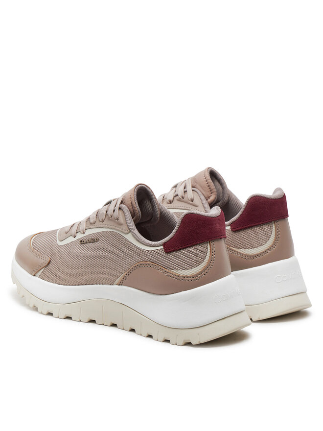 Calvin Klein Sneakersy Calvin Klein Runner HW0HW02221 Béžová