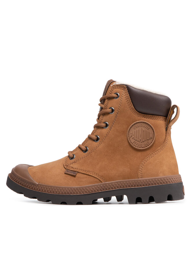 Palladium Schnürstiefeletten Palladium Pampa Sport Cuff Wps 72992-697-M Braun