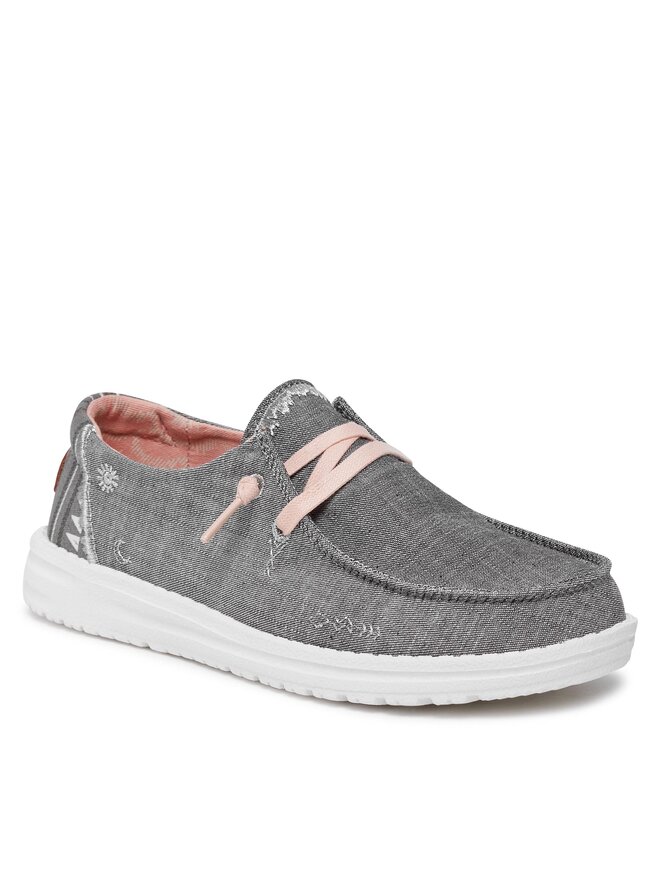 Hey Dude Обувки Hey Dude Wendy Boho 40054-030 Сив