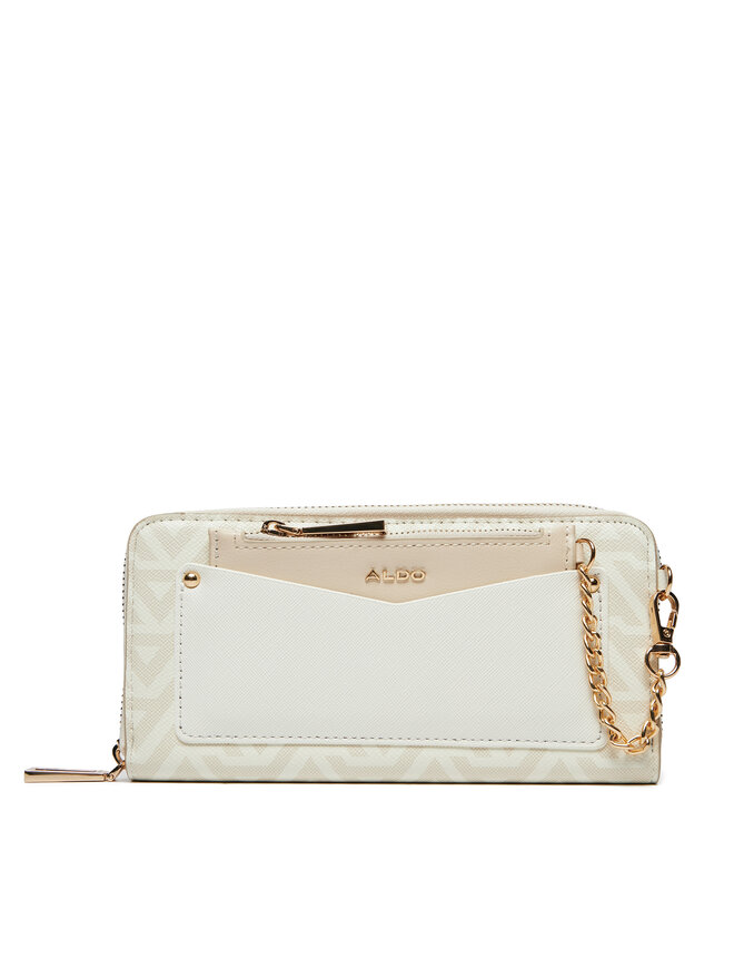 Aldo Голям дамски портфейл Aldo Esai 13629910 Екрю