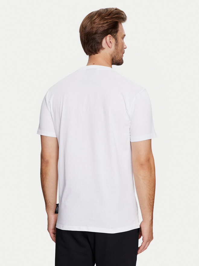 Plein Sport Plein Sport Camiseta FADC MTK7542 STE003N Blanco Slim Fit