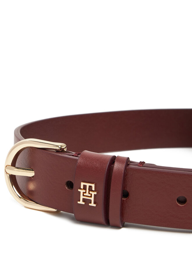 Tommy Hilfiger Curea de Damă Tommy Hilfiger Essential Effortless 2.5 Go AW0AW16836 Vișiniu
