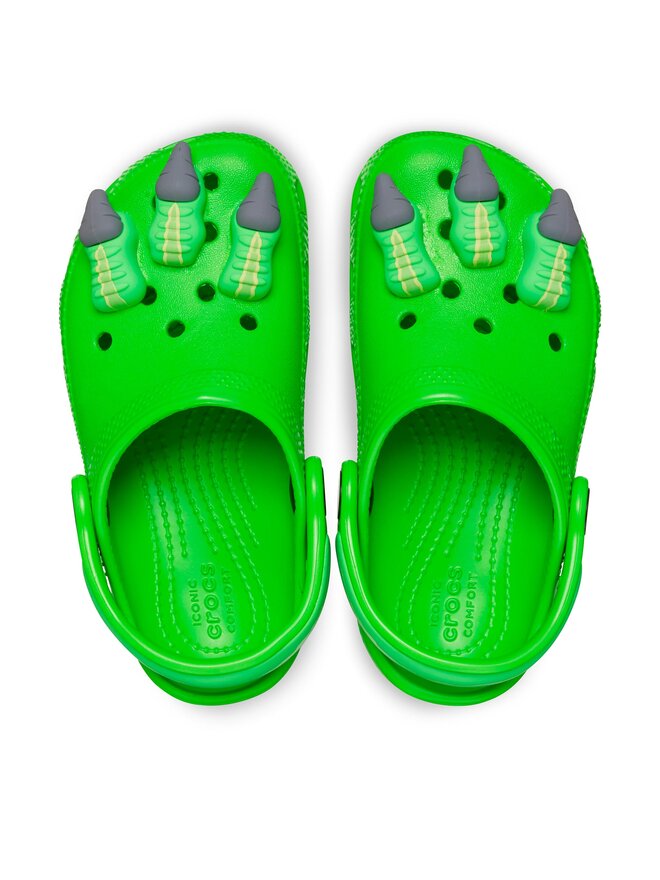 Crocs Šľapky Crocs Classic Iam Dinosaur Clog T 209700 Zelená